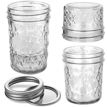 VERONES Versatile Mason Jars Set for Every Occasion