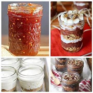 VERONES Versatile Mason Jars Set for Every Occasion