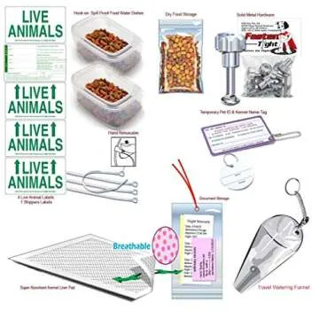 GT Deluxe Pet Travel Kit - Airline Approved for Comfort