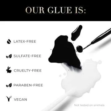 Lilly Lashes Clear Eyelash Glue for Secure and Easy Application