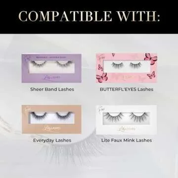 Lilly Lashes Clear Eyelash Glue for Secure and Easy Application