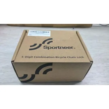 Sportneer Bike Chain Lock 5-Digit Keyless Security