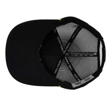 Visibly Toxic USS Blackout Trucker Hat, Funny Hat, Party Hat, Captain Hat, Boating Hat, Casual Adjustable Size, Black Hat, Patriotic Hat, USA