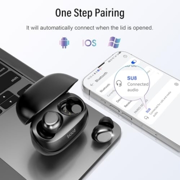 DUSONLAP Sleep Earbuds for Side Sleepers with 47H Playtime