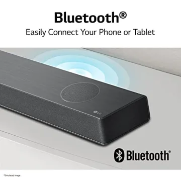 LG S90QY 5.1.3 Channel Sound Bar with Dolby Atmos & Wireless Subwoofer