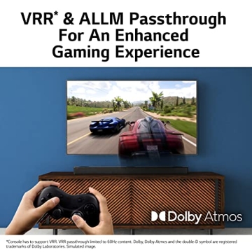 LG S90QY 5.1.3 Channel Sound Bar with Dolby Atmos & Wireless Subwoofer