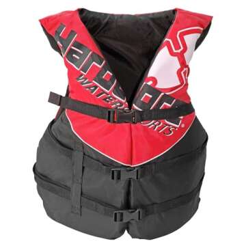 Hardcore Coast Guard Type III PFD for Youth Child Teen Adult; Life Vest Flotation Device; Life Jacke...
