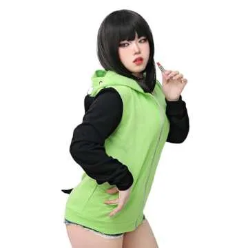 C-ZOFEK Cosplay Hoodie Jacket for St. Patrick's Day Fun