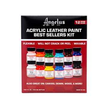 Angelus Acrylic Leather Paint Set for Creative Transformation