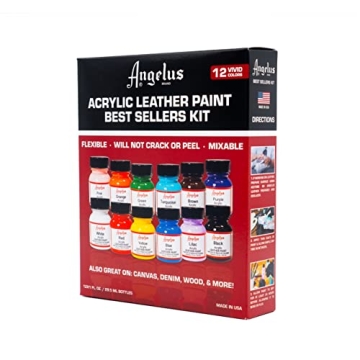 Angelus Acrylic Leather Paint Set for Creative Transformation