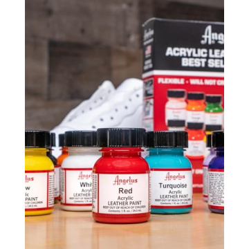 Angelus Acrylic Leather Paint Set for Creative Transformation