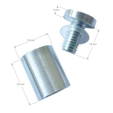 Stainless Steel Sign Standoff Screws for Sleek Signage