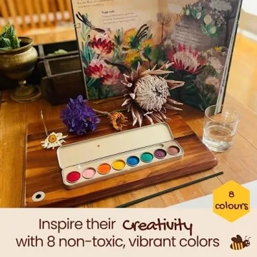 Honeysticks Non-Toxic Watercolor Paint Set for Kids