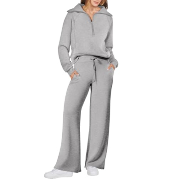 ANRABESS Women 2 Piece Sweatsuit Comfortable & Stylish