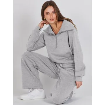 ANRABESS Women 2 Piece Sweatsuit Comfortable & Stylish