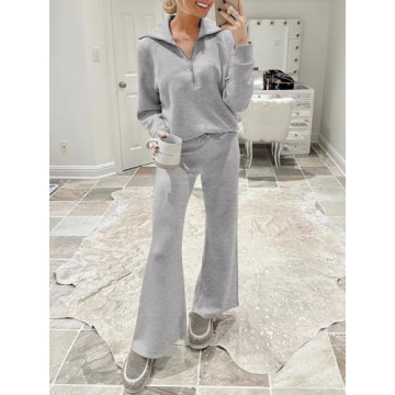 ANRABESS Women 2 Piece Sweatsuit Comfortable & Stylish