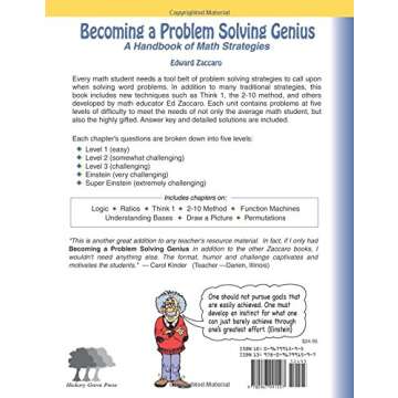Becoming a Problem Solving Genius: A Handbook of Math Strategies