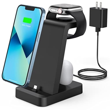 3-in-1 Fast Wireless Charger Dock for Apple Devices