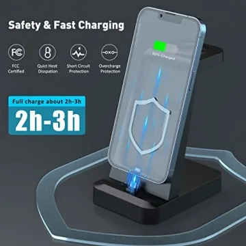 3-in-1 Fast Wireless Charger Dock for Apple Devices