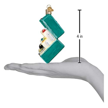 Old World Christmas Fisherman Glass Ornaments for Trees