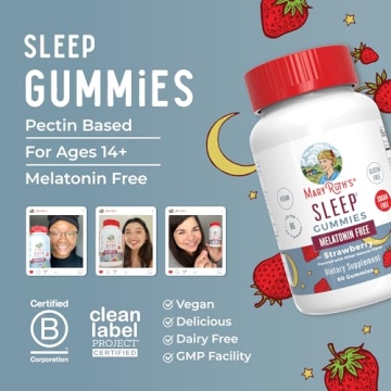 MaryRuth's Sleep Gummies | Vegan Sleep Aid | No Melatonin