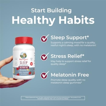 MaryRuth's Sleep Gummies | Vegan Sleep Aid | No Melatonin
