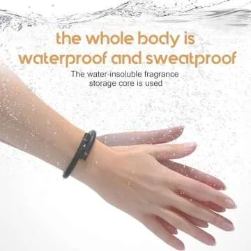 Mosquito Bracelets for Adults and Kids - DEET Free Outdoor Essential