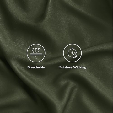 Bedsure King Size Bamboo Cooling Sheets for Hot Sleepers
