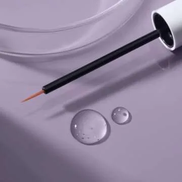 NULASTIN Eyelash Serum & Brow Serum - Lash & Brow Dual System - Eyebrow & Eyelash Enhancing Serums with Keratin & Peptides for Fuller Looking Lashes & Brows (2 Count, 0.1 Fl Oz Each)