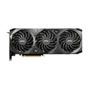 MSI NVIDIA GeForce RTX 3090 Ventus 3X 24GB GDDR6X OC Graphics Card (Renewed)