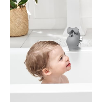 Skip Hop MOBY Whale Bath Spout Cover for Safe Bathing