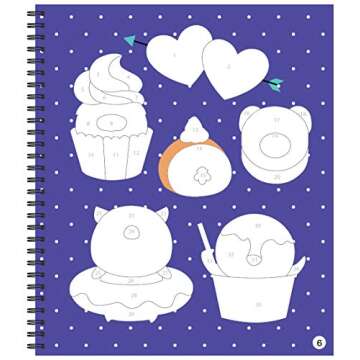 Brain Games Sticker by Number Perfect for All Ages