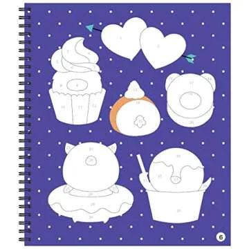 Brain Games Sticker by Number Perfect for All Ages