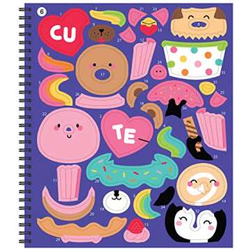 Brain Games Sticker by Number Perfect for All Ages