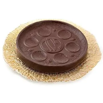 Delicious Dark Chocolate Passover Seder Plate by Manischewitz