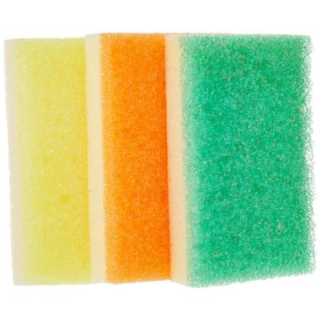 Eco-Friendly Kitchen Sponge - Durable & Odor Resistant 3PK