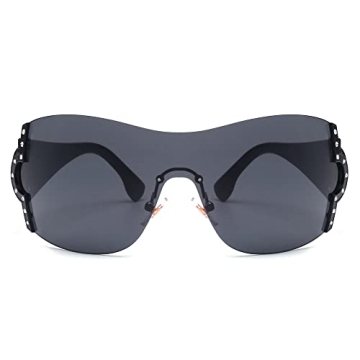 Trendy Y2K Oversized Sunglasses - Comfortable & Affordable