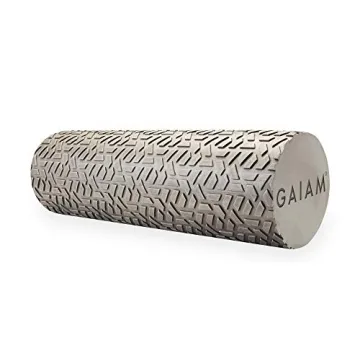 Gaiam Restore Foam Roller - Textured Muscle Massager for Total Body Relief and Recovery