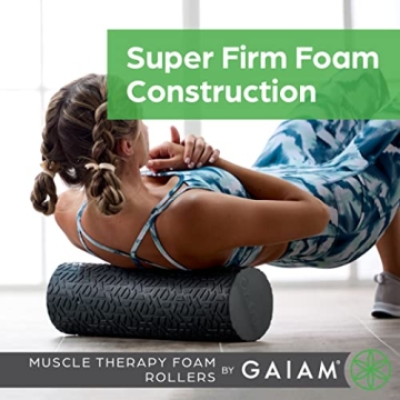 Gaiam Restore Foam Roller for Effective Muscle Recovery