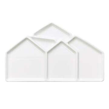 Bower Bird Porcelain Watercolor Palette House Artist Professional Ceramic Palette