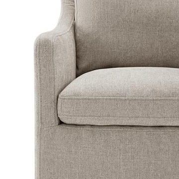 KISLOT Upholstered Chairs with Casters for Versatile Seating