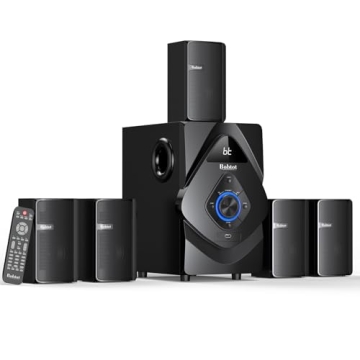 Bobtot Wireless Surround Sound System with 800W Subwoofer