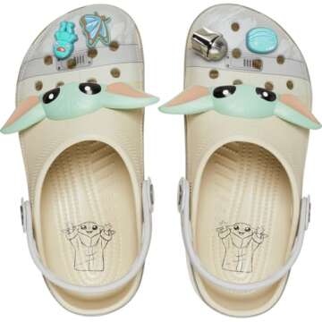 Stylish Crocs Star Wars Grogu Classic Clog for Everyone