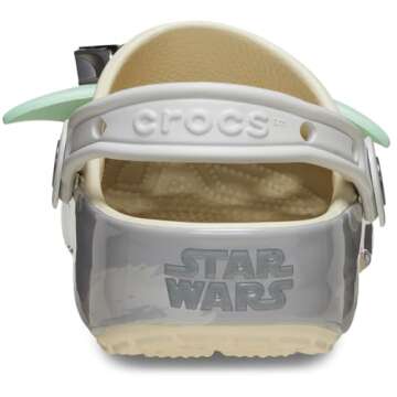 Stylish Crocs Star Wars Grogu Classic Clog for Everyone
