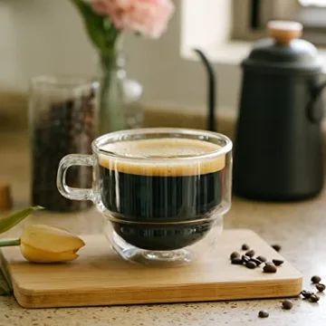 BTaT Stackable Insulated Coffee Mugs 4 Pack 16 oz