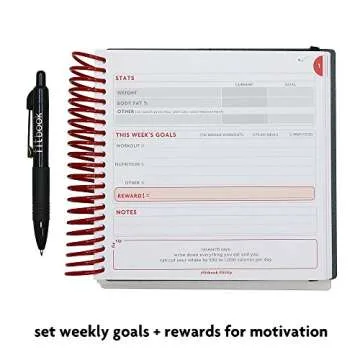 Fitlosophy Fitbook for Fitness Goals & Planning