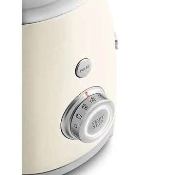 SMEG Retro Blender with 4 Presets and BPA-Free Jug