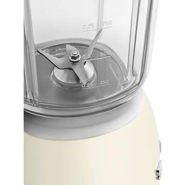 SMEG Retro Blender with 4 Presets and BPA-Free Jug