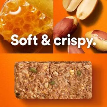 RXBAR Nut Butter and Oat Protein Bars, Protein Snacks, Snack Bars, Honey Cinnamon Peanut Butter, 23.2oz Box (12 Bars)