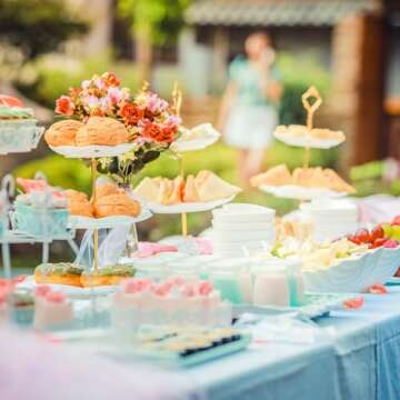 uxcell 1 Set Cake Tray Stand Handle Cupcake Dessert Plate Hardware Fitting Holder Rod Stand Handle for Cake Stand Wedding Party, 3-Tiers Bow-Knot Gold